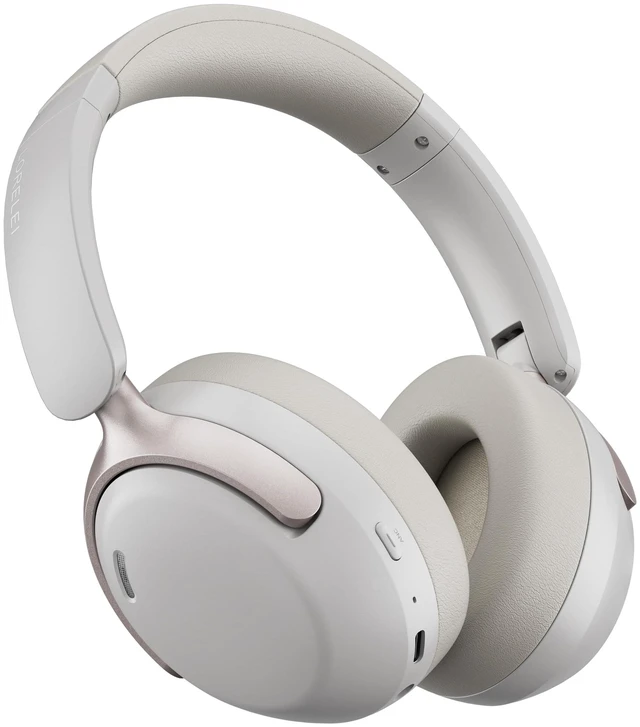 Main image of QC30 Hybrid Active Noise Cancelling Headphones, 60H Playtime, Built-in Mic, Wireless Over Ear Headsets with Case,Bluetooth 5.4,Deep Bass Comfort Fit Soft-Earpads Fast Charging -White Smoke