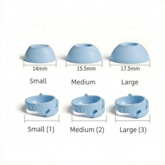 Alt view image 2 of 7 - 6 Pairs Replacement Ear Tips for Bose QuietComfort Ultra 2nd Earbuds 2025 Eartips for Bose QC Ultra Earbuds (2023) & QuietComfort Earbuds II (2022) - Anti-Slip Silicone Wingtip Covers-Blue