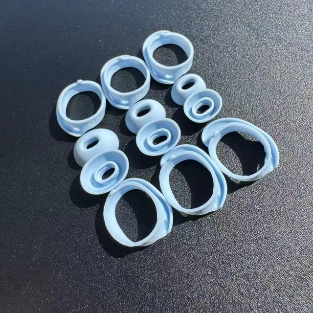 Alt view image 7 of 7 - 6 Pairs Replacement Ear Tips for Bose QuietComfort Ultra 2nd Earbuds 2025 Eartips for Bose QC Ultra Earbuds (2023) & QuietComfort Earbuds II (2022) - Anti-Slip Silicone Wingtip Covers-Blue
