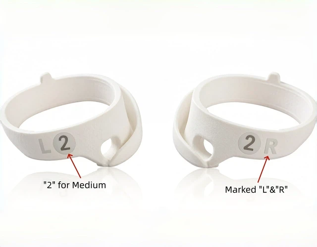 Alt view image 4 of 7 - 6 Pairs Replacement Ear Tips for Bose QuietComfort Ultra 2nd Earbuds 2025 Eartips for Bose QC Ultra Earbuds (2023) & QuietComfort Earbuds II (2022) - Anti-Slip Silicone Wingtip Covers-white