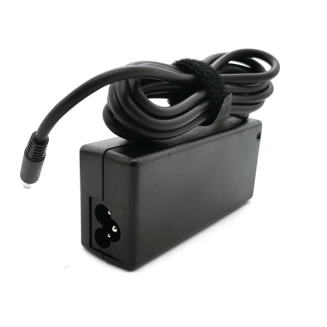 Alt view image 5 of 7 - 65W 4.5mm tip Laptop Charger,Latitude 3320 3330 3340 3420 3430 3435 3440 3450 3520 3530 3535 3540 AC Adapter, Black, DA65NM191