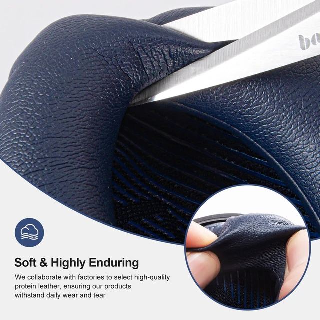 Alt view image 4 of 7 - Replacement Ear Pads Cushions for Bose QuietComfort QC 35 (ii) 25 15 2 Headphones, Earpads for QC35 (ii) QC25 QC15 QC2 SoundTrue/SoundLink AE2/AE2i/AE2w Around-Ear Headphones (MidnightBlue)