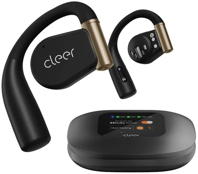 Main image of ARC 3 Sports Pro Open Ear Headphones, Black Dolby Audio, Snapdragon Sound True Wireless, 40Hr Battery, Bluetooth 5.4, IPX7, Heart Rate Tracking