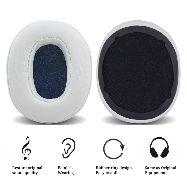 Alt view image 4 of 7 - Replacement Ear Pads for Skullcandy Crusher Wireless/Evo/ANC Hesh 3/EVO/ANC, Headphones Earpad Cushions, Headset Ear Covers Also Fit Skullcandy Venue Wireless Headphones