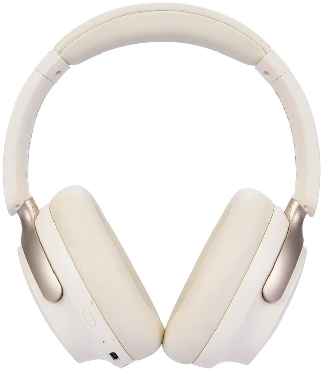 Alt view image 2 of 7 - B8 Bluetooth Headphones Over Ear, 6 EQ Music Modes and 50H Playtime Deep Bass Wireless Headphones with Mic, Lightweight Folding HiFi Stereo Headset for iPad/Travel/Tablet/PC/Home Beige White