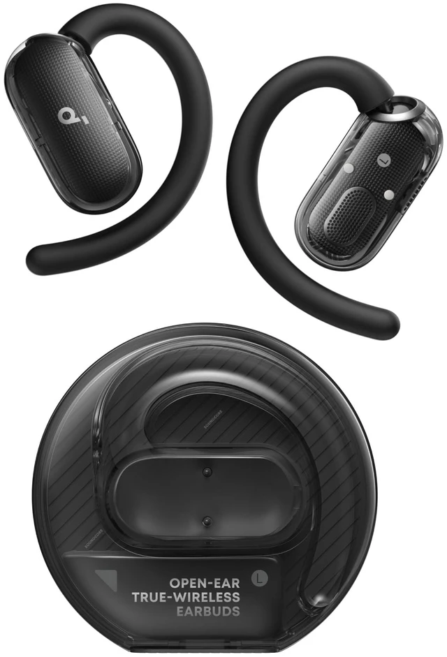 Main image of V40i by Open Ear Earbuds, Open Ear Headphones True Wireless Lidless Case, 4 Adjustable Positions for Every Ear Size, AI Clear Calls, Richer Bass, IP55, 21H Playtime, Bluetooth 5.4