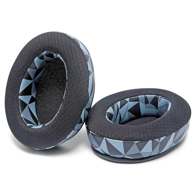 Alt view image 6 of 7 - Freeze Crusher - Cooling Gel Earpads for Skullcandy Crusher & Hesh 3 Made by Wicked Cushions Also fits Crusher ANC 2, Crusher 720 & 1080 Soft Memory Foam, Cooler for Longer Geo Grey