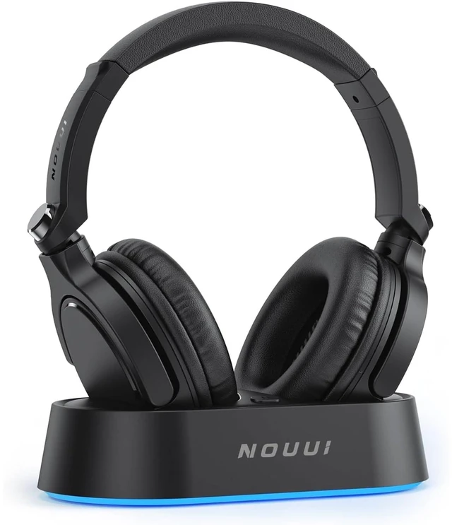 Main image of Wireless Headphones for TV Watching, TV Headphones Wireless for Seniors with Transmitter Charging Base, Over Ear Bluetooth Headset No Audio Delay, HiFi Stereo, 65H Playtime, Gifts for Parents/Elderly