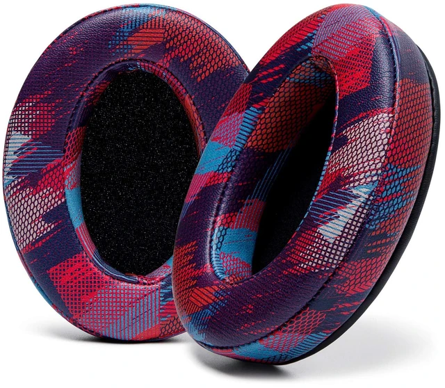 Main image of PadZ Universal - Earpads for ATH M50X / SteelSeries Arctis/HyperX Made by Wicked Cushions Extra Thick Also fits Logitech G Pro X & 50+ Additional Models Purple Speed Racer