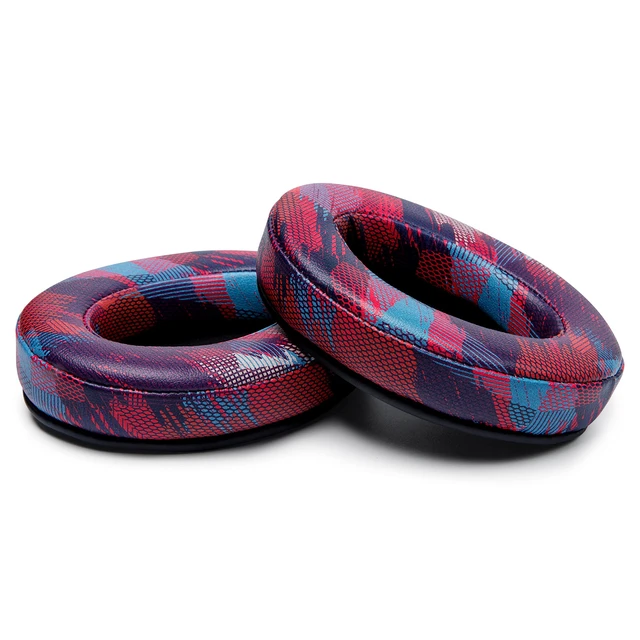 Alt view image 6 of 7 - PadZ Universal - Earpads for ATH M50X / SteelSeries Arctis/HyperX Made by Wicked Cushions Extra Thick Also fits Logitech G Pro X & 50+ Additional Models Purple Speed Racer