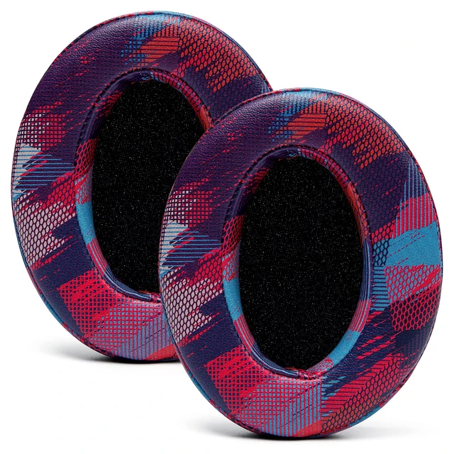 Alt view image 7 of 7 - PadZ Universal - Earpads for ATH M50X / SteelSeries Arctis/HyperX Made by Wicked Cushions Extra Thick Also fits Logitech G Pro X & 50+ Additional Models Purple Speed Racer