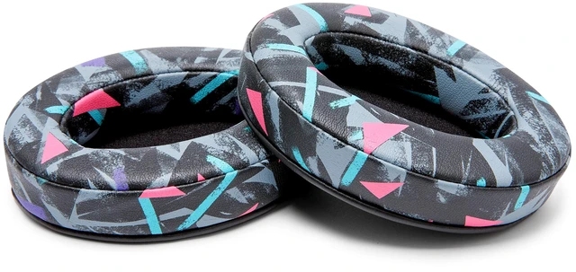 Alt view image 6 of 7 - PadZ Universal - Earpads for ATH M50X / SteelSeries Arctis/HyperX Made by Wicked Cushions Extra Thick Also fits Logitech G Pro X & 50+ Additional Models 90s Black