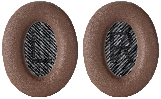 Main image of Replacement Ear-Pads Cushions for Bose QuietComfort QC 35 35ii 25 15 2 Headphones, Ear Covers for QC35 QC35-ii QC25 QC15 QC2 SoundLink SoundTrue Around-Ear II AE2 Headphones (Coffee-Black)