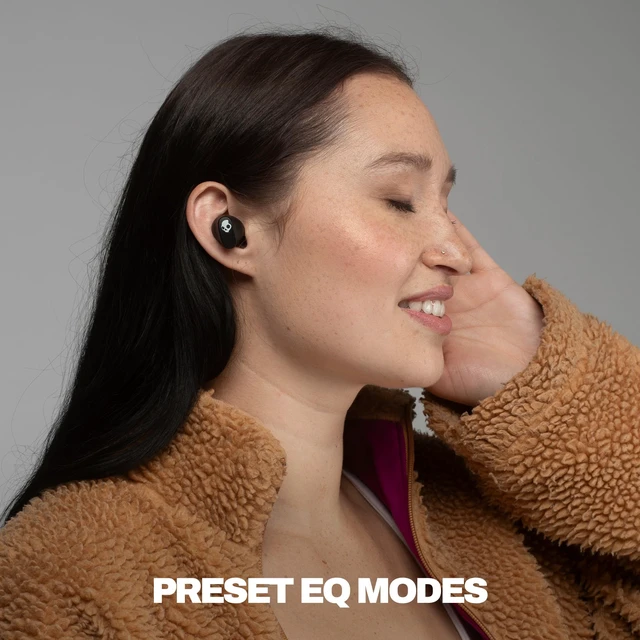 Alt view image 6 of 7 - Smokin Buds 360 Wireless Noise Isolating Earbuds - True Black In-Ear Fit, Bluetooth, 20 Hours Battery, IPX4 Sweat and Water Resistant, Microphone for iPhone Android, Commuting, Studying