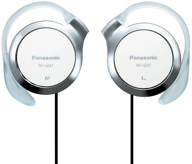 Main image of clip headphone white RP-HZ47-W