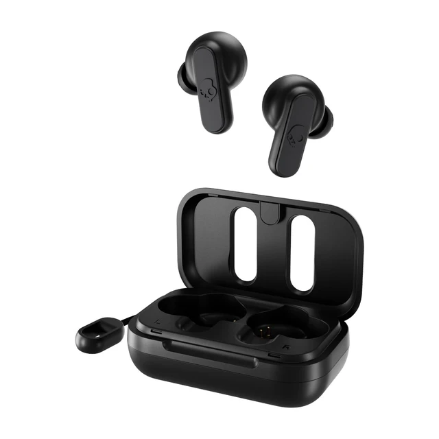 Alt view image 5 of 7 - Dime 2 Wireless Earbuds,Bluetooth Headphones,Noise Isolating Fit,Up to 12 Hours Battery,Microphone for iPhone Android,Easy Carry with Integrated Lanyard - True Black,(Pack of 2)