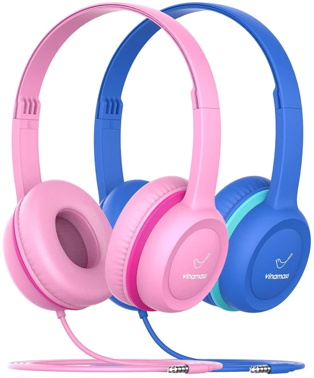 Main image of Kids Headphones with 85dB Volume Limit,On Ear Headphones,Adjustable and Flexible for Toddlers to Adults,Suit for School Classroom Students Teens Children