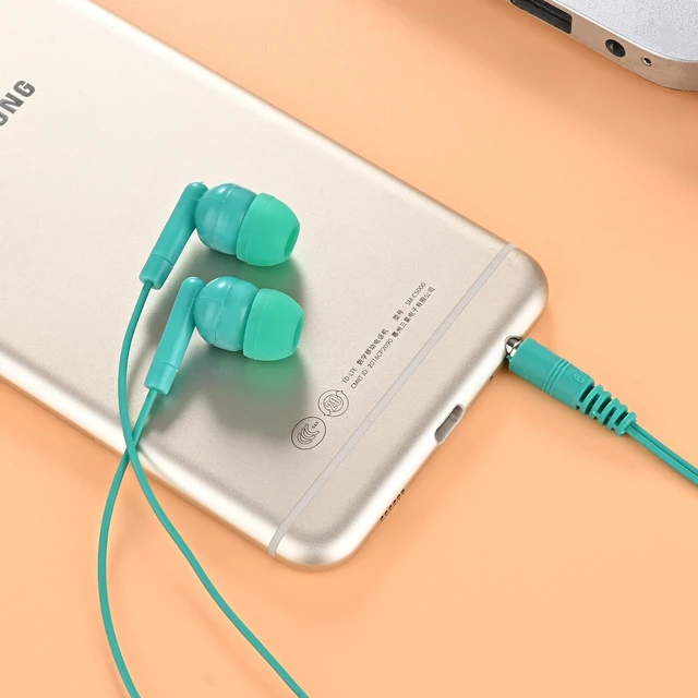 Alt view image 6 of 7 - 150 Pack Bulk Kids Earbuds for Classroom,Wholesale Student Wired Headphones for School Librariy, 3.5mm Multi Colored Earphones for Computers Chromebook Laptop PC