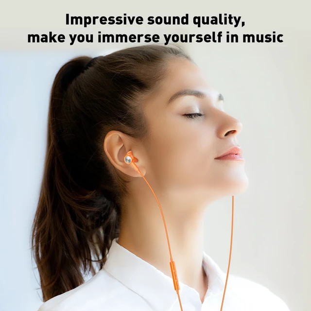 Alt view image 7 of 7 - USB C Headphones Magnetic Wired Earbuds with Mic for Apple/Samsung Android Type C Earphones USBC Ear Bud Corded for iPhone 15 Pro Max 16 17 17e 18 Duo/Galaxy S26 S25 S24 Plus S23 S22 S21 Note 20 Ultra