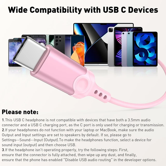 Alt view image 7 of 7 - USB C Headphones Magnetic Wired Earbuds with Mic for Apple/Samsung Android Type C Earphones USBC Ear Bud Corded for iPhone 15 Pro Max 16 17 17e 18 Duo/Galaxy S26 S25 S24 Plus S23 S22 S21 Note 20 Ultra