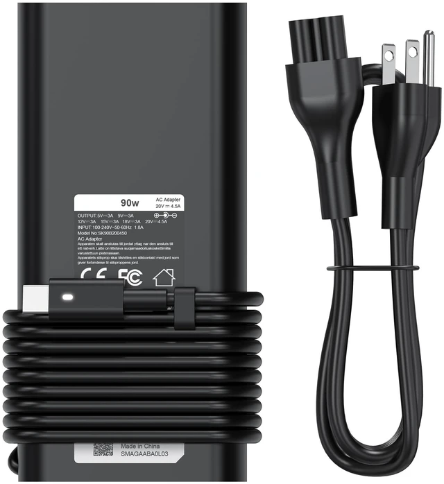 Main image of 90W USB C Charger Compatible with dell Laptop
