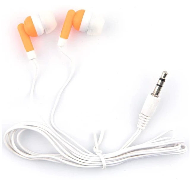 Alt view image 4 of 7 - Bulk Earbuds Headphones 100 Pack Multi Colored for Kids, Classroom Students School Wholesale Earbuds Earphones for Children Teachers Adults Teens Individually Bagged100Mixed