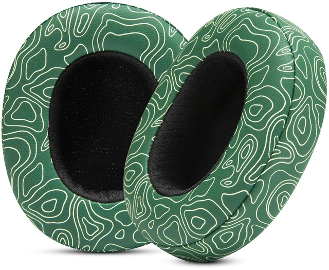 Main image of PadZ Crusher Evo - Earpads for Skullcandy Crusher Evo & Hesh ANC Made by Wicked Cushions Also fits Crusher Wireless & More, Enhanced Comfort & Sound Isolation Emerald Tide