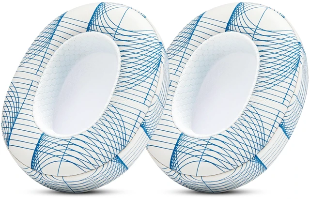 Alt view image 7 of 7 - PadZ Crusher Evo - Earpads for Skullcandy Crusher Evo & Hesh ANC Made by Wicked Cushions Also fits Crusher Wireless & More, Enhanced Comfort & Sound Isolation Ivory Tide