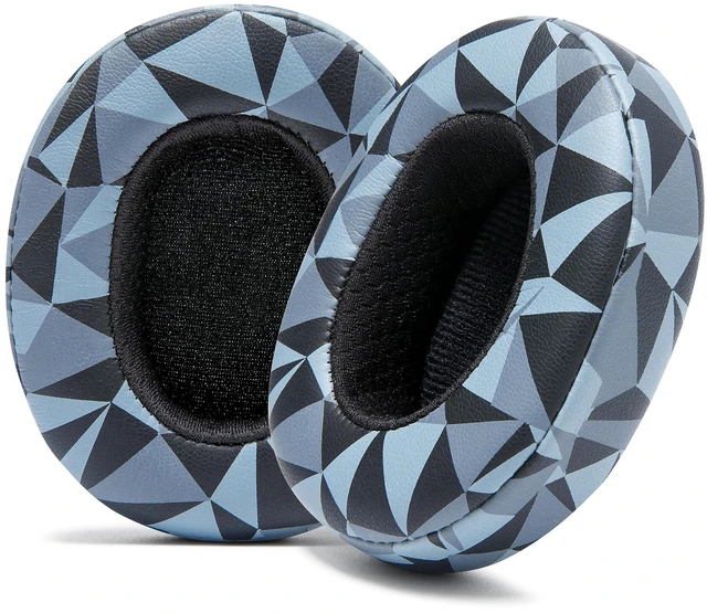 Main image of PadZ Crusher Evo - Earpads for Skullcandy Crusher Evo & Hesh ANC Made by Wicked Cushions Also fits Crusher Wireless & More, Enhanced Comfort & Sound Isolation Geo Grey