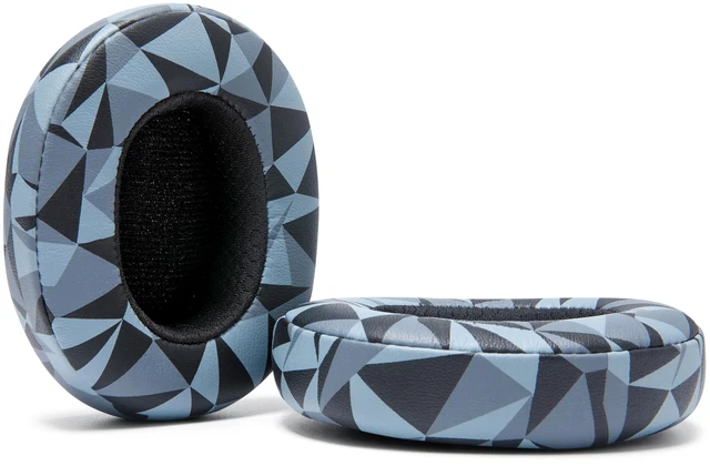 Alt view image 6 of 7 - PadZ Crusher Evo - Earpads for Skullcandy Crusher Evo & Hesh ANC Made by Wicked Cushions Also fits Crusher Wireless & More, Enhanced Comfort & Sound Isolation Geo Grey