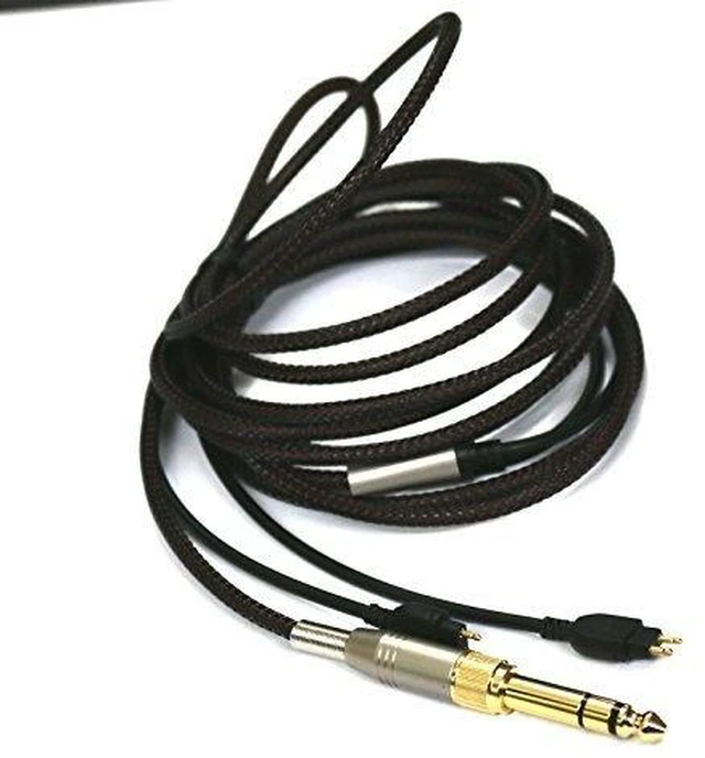 Main image of Replacement Audio Upgrade Cable Compatible with Sennheiser HD650, HD600, HD580, HD58X, HD660S, HD660S2, Massdrop HD6XX Headphones 3meters/9.9feet