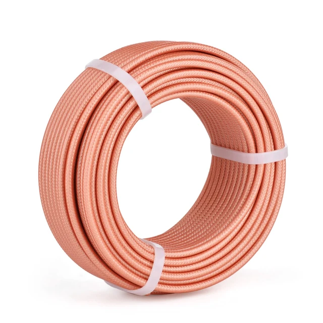 Alt view image 6 of 7 - RG400 Coax Cable 100 Feet, M17/128 Double Shield Coaxial Cable for Base Station Ham Amateur Radio Antenna Jumper