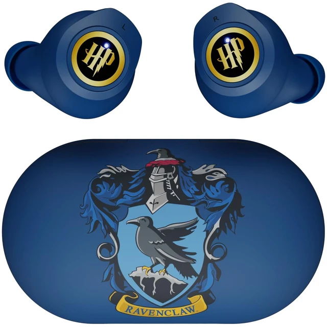 Main image of Harry Potter Ravenclaw Wireless Bluetooth Earbuds with Charging Case, Built-in Mic, 30 Hr Playtime, Officially Licensed Harry Potter Gifts for Women, Men, Teens, Kids & All Fans of Ravenclaw