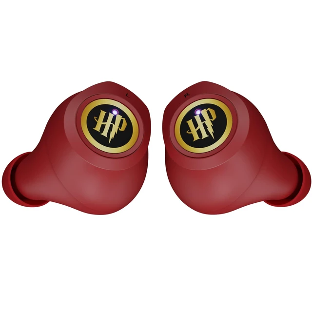 Alt view image 2 of 7 - Harry Potter Gryffindor Wireless Bluetooth Earbuds with Charging Case, Built-in Mic, 30 Hr Playtime, Officially Licensed Harry Potter Gifts for Women, Men, Teens, Kids & All Fans of Gryffindor