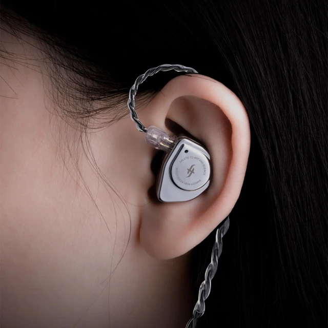 Alt view image 3 of 7 - SIMGOT EW200 10mm SCP Diaphragm Dynamic Driver IEM in-Ear Earphones with All Metal Body, Detachable 0.78mm 2pin Silver-Plated OFC Cable for Audiophiles Musicians, Type-C DSP with Mic