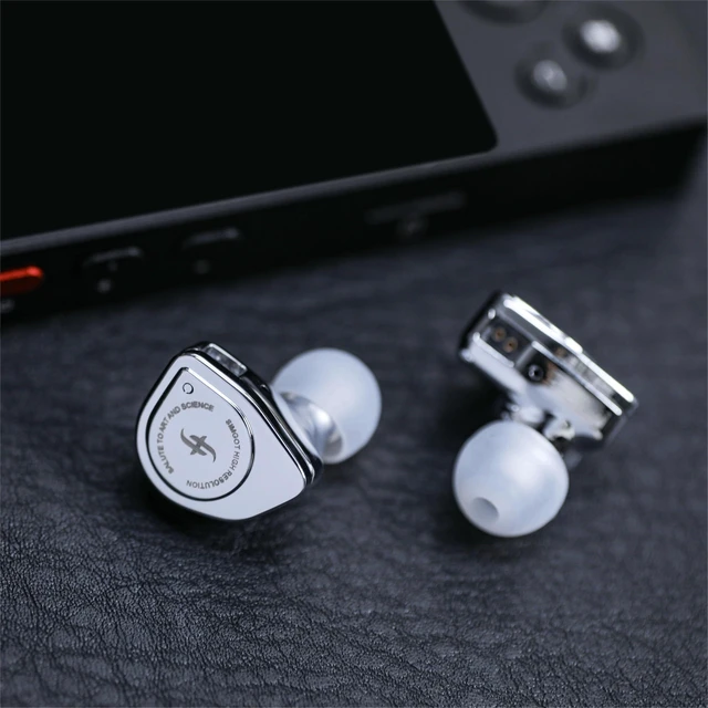 Alt view image 2 of 7 - SIMGOT EW200 10mm SCP Diaphragm Dynamic Driver IEM in-Ear Earphones with All Metal Body, Detachable 0.78mm 2pin Silver-Plated OFC Cable for Audiophiles Musicians, Type-C DSP with Mic