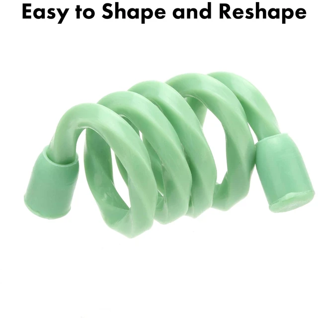 Alt view image 4 of 7 - 10 PCS 12-Inch Silicone Cable Ties - Reusable Rubber Twist Ties Bendable Cable Ties for Bundling and Holding, All Purpose Cord Tie for Indoor and Outdoor (5 Colors)