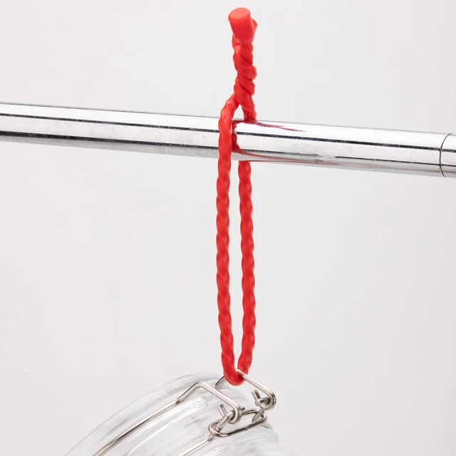 Alt view image 7 of 7 - 10 PCS 12-Inch Silicone Cable Ties - Reusable Rubber Twist Ties Bendable Cable Ties for Bundling and Holding, All Purpose Cord Tie for Indoor and Outdoor (5 Colors)