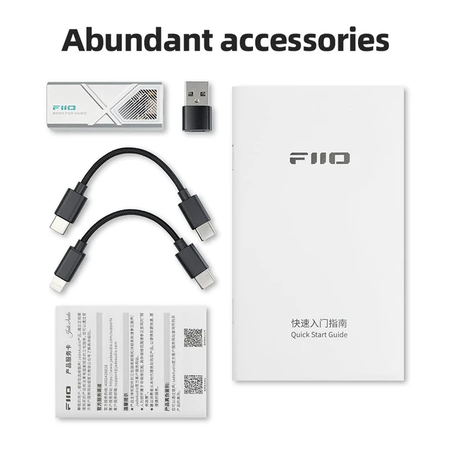 Alt view image 6 of 7 - /JadeAudio KA13 Portable DAC Dongle, USB-C Adapter, 3.5mm and 4.4mm Outputs Compatible with Android/iOS System/PC/Music Players, PCM 384kHz/32bit DSD256 550mW high Power (Black)