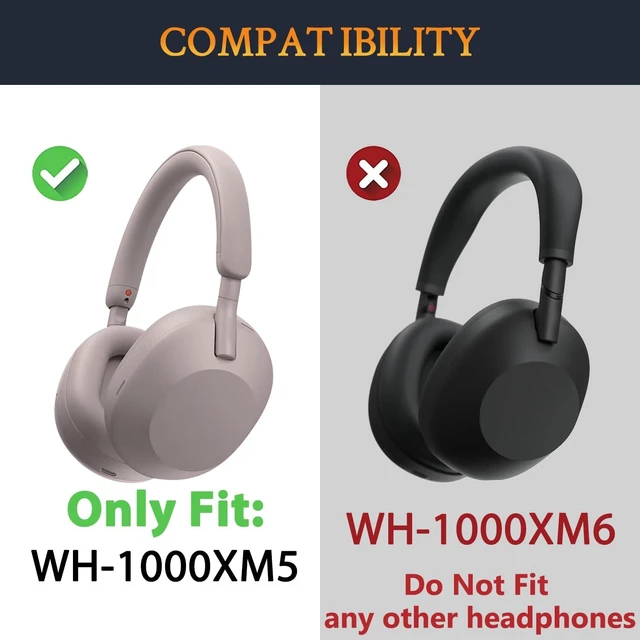 Alt view image 2 of 7 - Hinge for Sony WH-1000XM5 - Smoky Pink Protective Connectors for WH1000XM5(XM5) Headband Side Cover Slider to Fix and Prevent Breakage