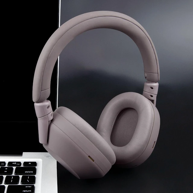 Alt view image 5 of 7 - Hinge for Sony WH-1000XM5 - Smoky Pink Protective Connectors for WH1000XM5(XM5) Headband Side Cover Slider to Fix and Prevent Breakage
