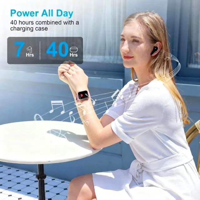 Alt view image 3 of 6 - Wireless Earbuds for Samsung S26/S25/S24 5.3 Bluetooth, Headphones Ear Buds