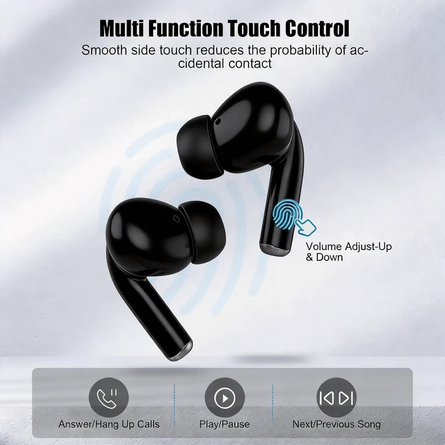Alt view image 6 of 6 - Wireless Earbuds for Samsung S26/S25/S24 5.3 Bluetooth, Headphones Ear Buds