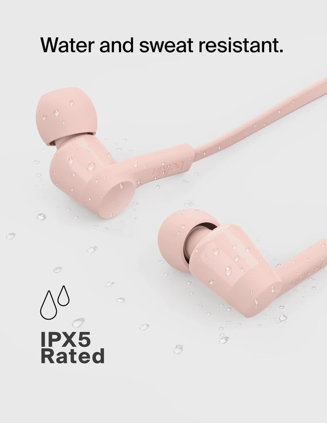 Alt view image 4 of 7 - USB-C Wired Earbuds, Adjustable Volume Limiter, IPX5 In-ear headphones for kids and adults, 85-100dB safe sound, flat tangle-free cable, school, travel, USB-C devices