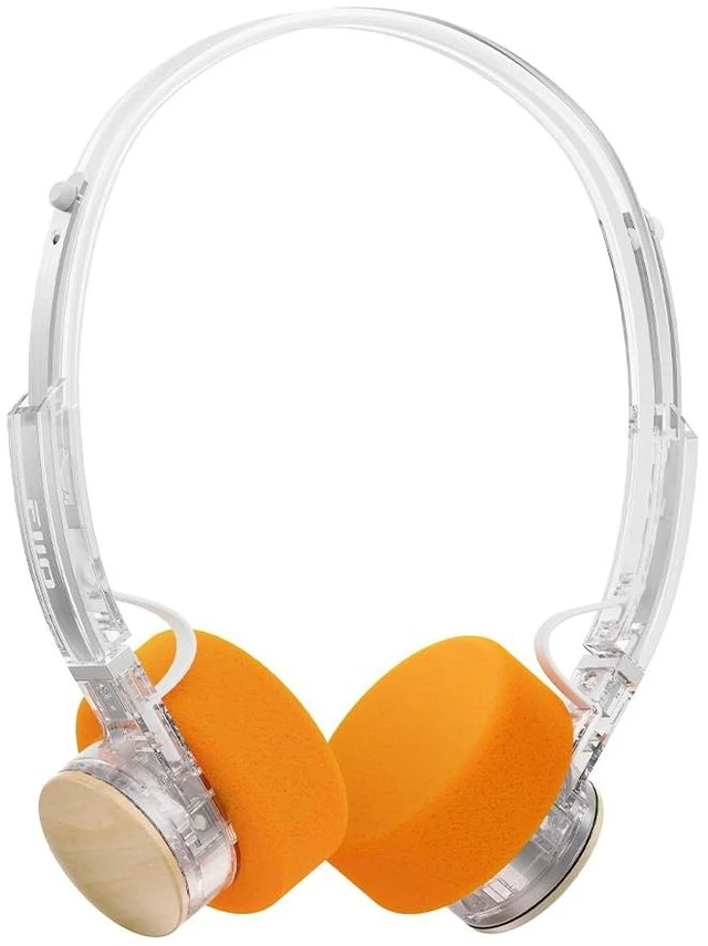 Main image of EH11 Retro On-Ear Bluetooth Headphones, LDAC Hi-Res Wireless, Lightweight 92g, 30H Playtime, Dual Device Connection, App EQ & Gaming Mode, Built-in Mic, Transparent