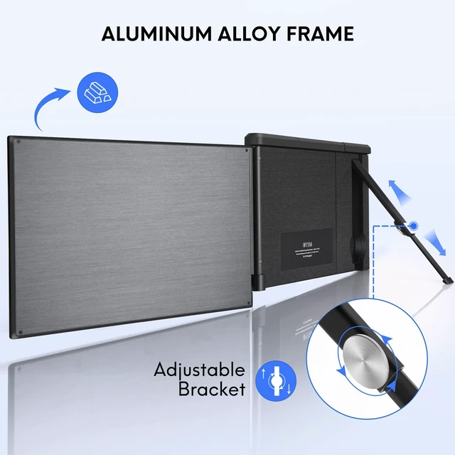 Alt view image 3 of 7 - Laptop Screen Extender 13.3" FHD 1080P IPS Laptop Monitor Extender Dual Screen Extender Monitor USB-C/HDMI Plug-Play for Windows, Mac, PS5,13.3" Detached Dual Portable Monitor for Laptop