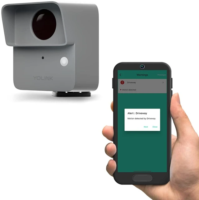 Main image of Outdoor Motion Sensor for Driveway Alerts, YS7805 Driveway Motion Alerts, Adjustable Sensitivity, Up to 5-Year Battery Life, LoRa Protocol Up to 2034 Feet, Hub Required