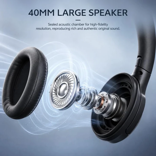 Alt view image 2 of 7 - TV3 New Upgrade Wireless Headphones for TV, 2.4G Low Latency Over-Ear Headset, Transmitter & Charging Base, 65H Playtime, Plug & Play, Optical AUX RCA Compatible for Seniors & Family