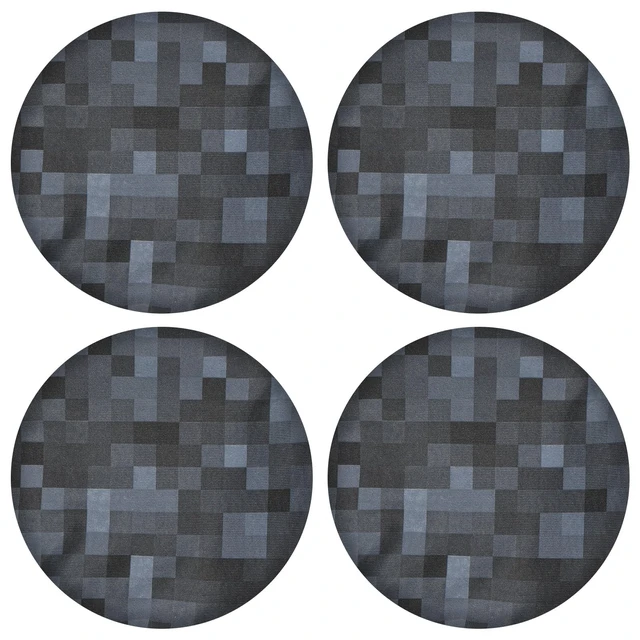 Alt view image 4 of 6 - 2 Pairs Flex Fabric Headphones Ear Covers - Product Safety Certified - Washable & Stretchable Earcup Protectors for Over-Ear Headsets, Sweat Pads for Gym, Gaming (Size M/MC Stone)