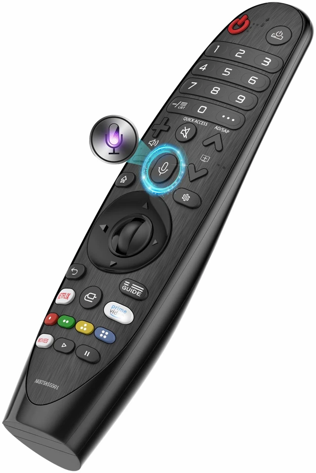 Main image of Replacement for LG Remote Control for Smart TV, Magic Remote, Pointer, Voice, Bluetooth, Universal for LG TV 2017,2018 2018,2020, AKB75855501, MR650A, MR18GA, M19GGA, M20GA